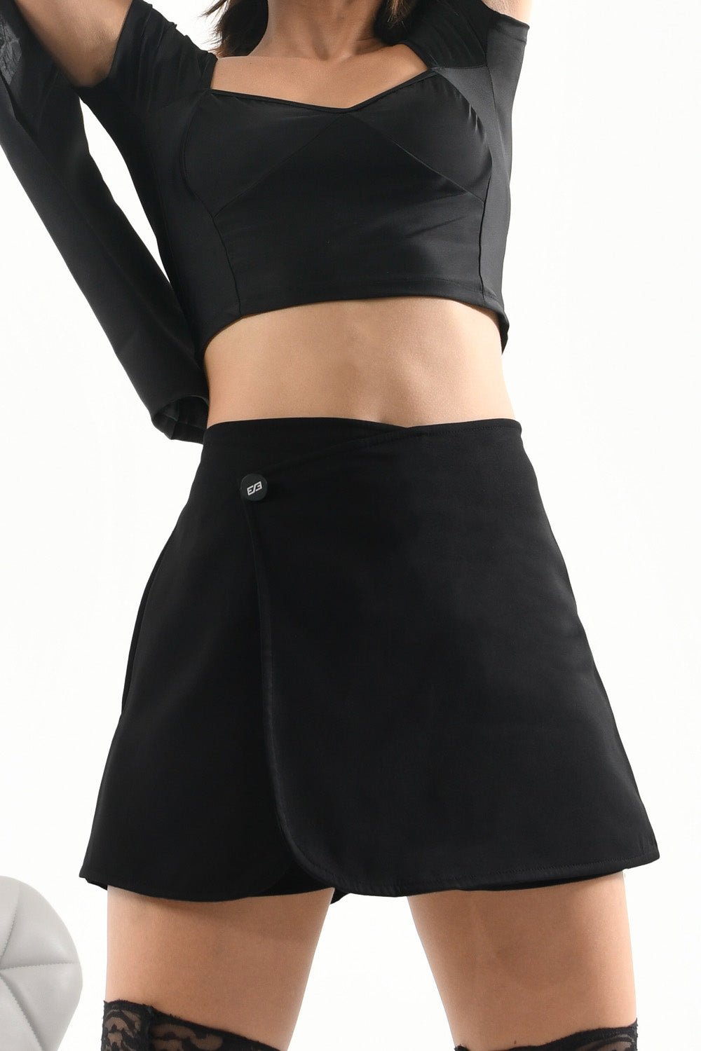 Beeglee - Black Secretary Skorts