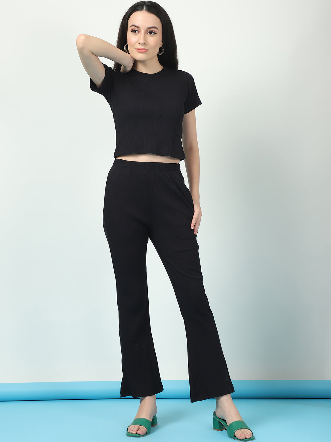 Rigo - Elegant Drop Needle Co-Ord Set
