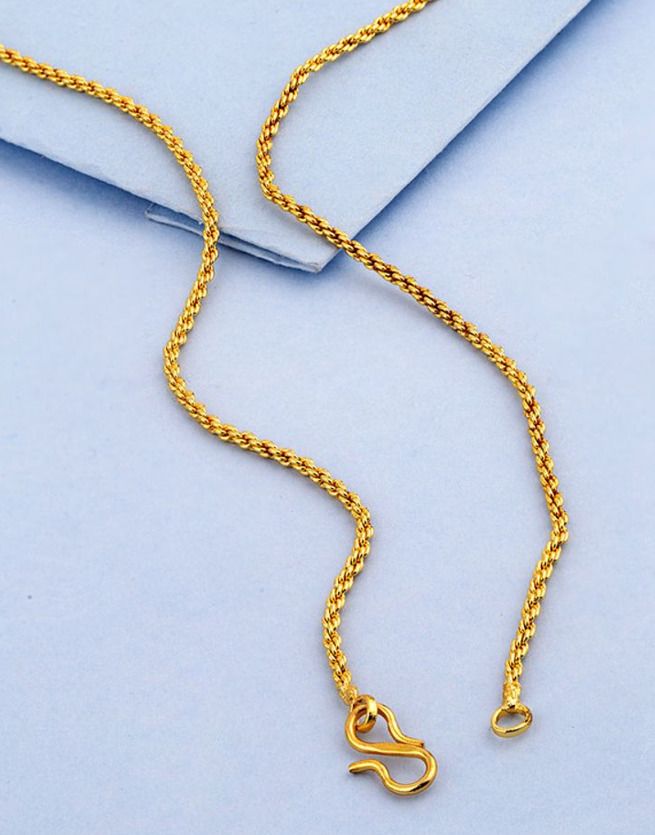 Latest Brass Gold Plated Chain – Shoppers Point India