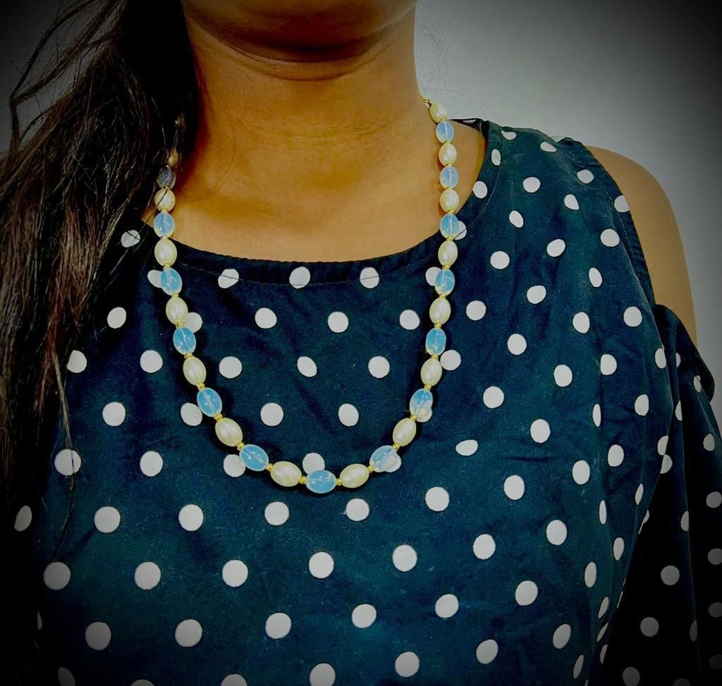 MALA Pearl Gold Plated Necklace