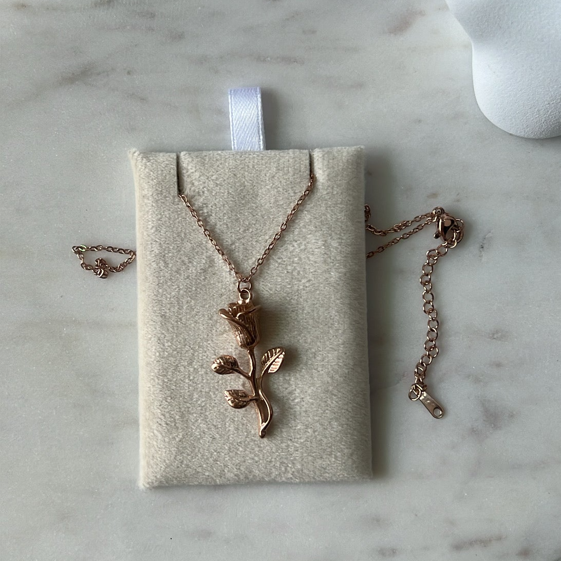 Eilish rose neckpiece