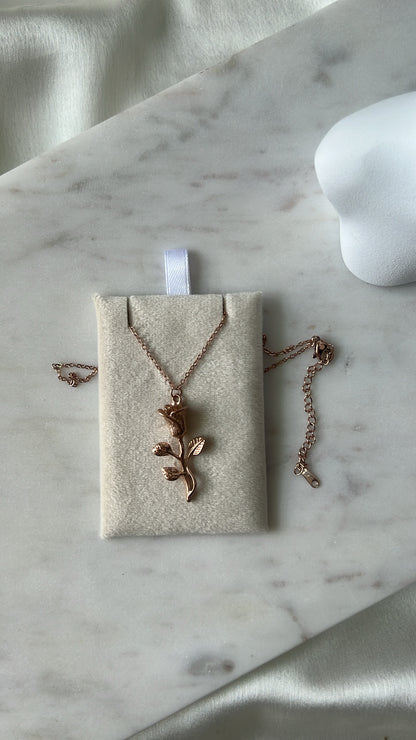 Eilish rose neckpiece