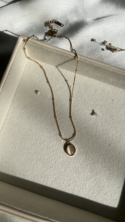 Eve Shell Stone Neckpiece