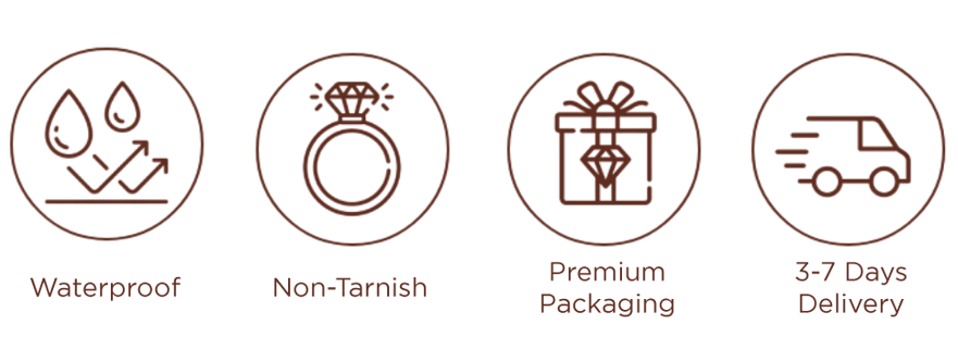 Icy magnetic heart chain