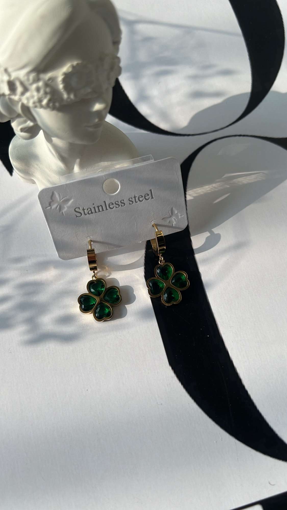 Green Emerald Bryce Earrings