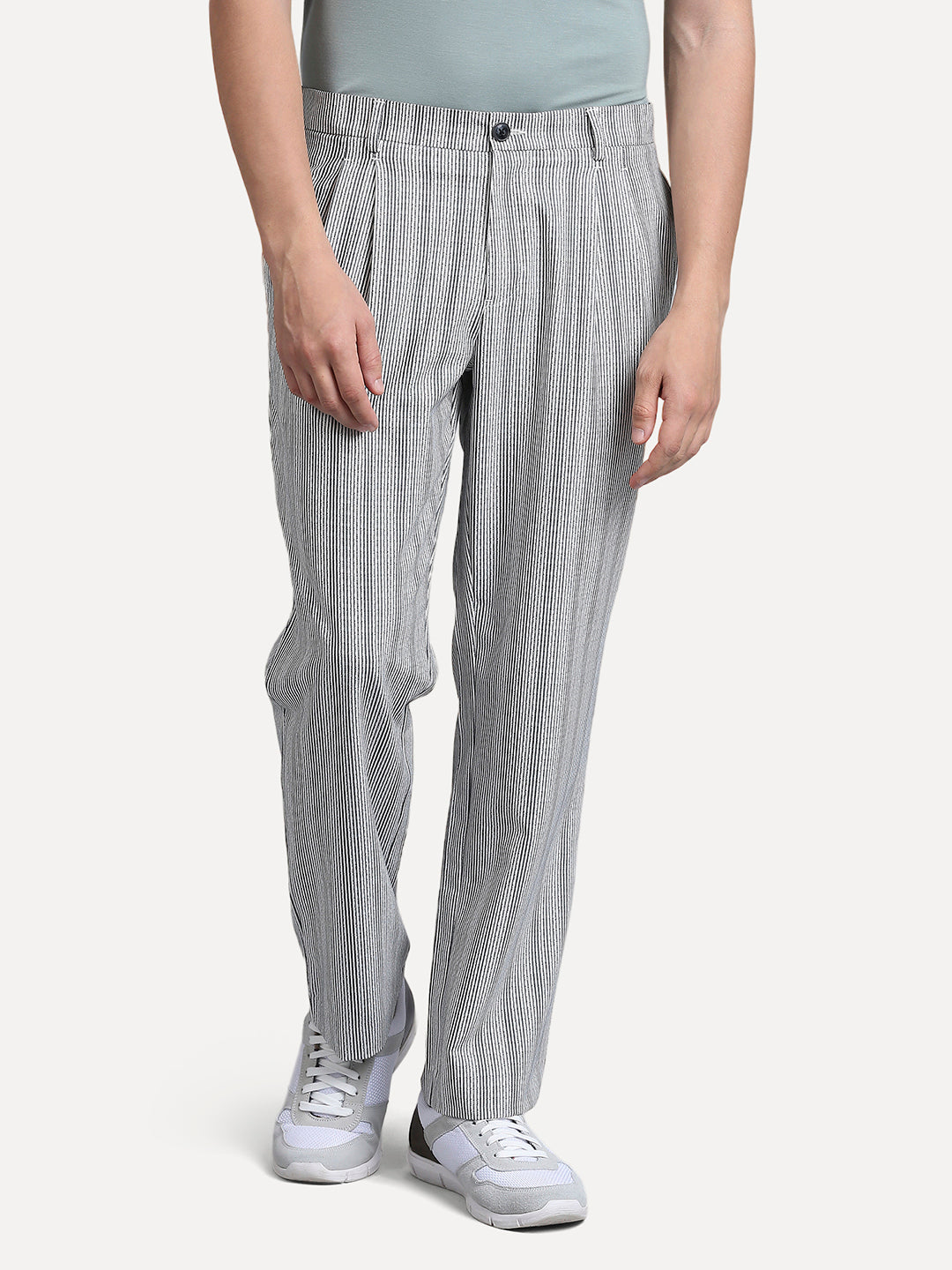 Soft Touch Offwhite Chisel Trouser - For Men