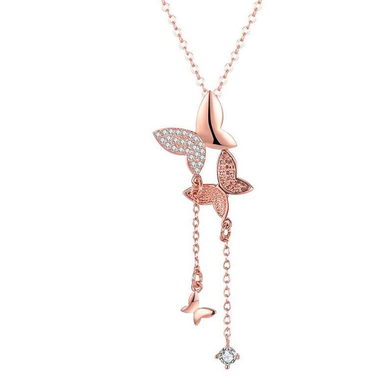 Enchanted Rose Gold Pendant Set