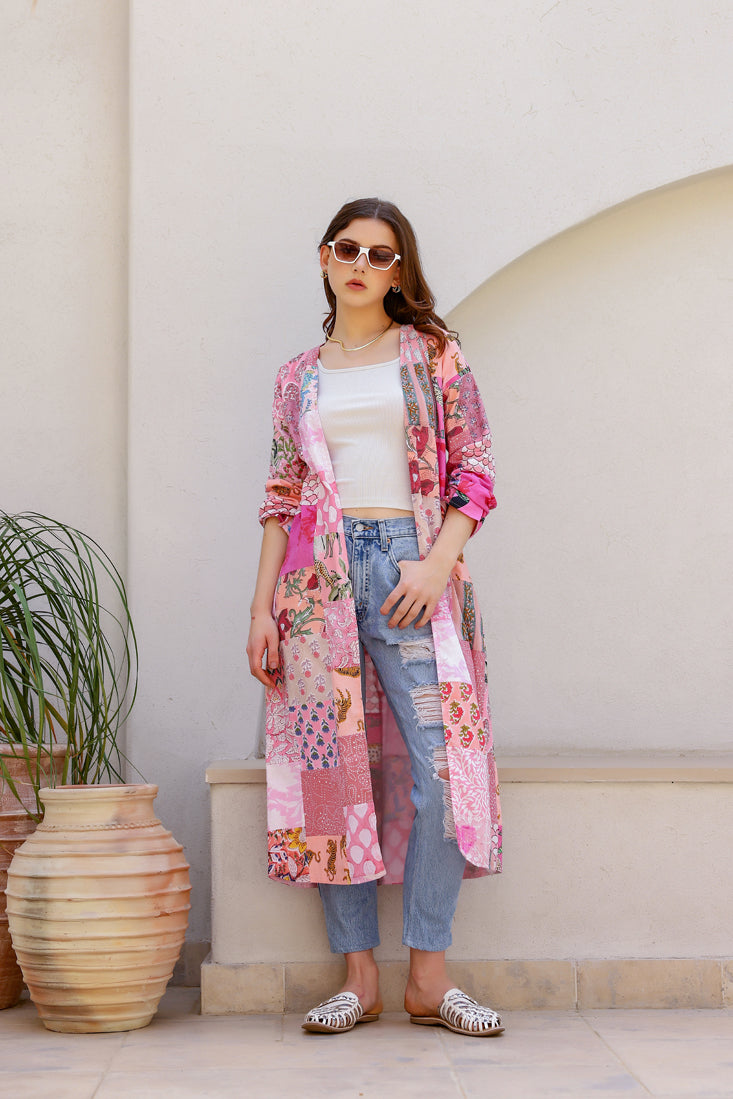 Midge - Upcycled Open Jacket
