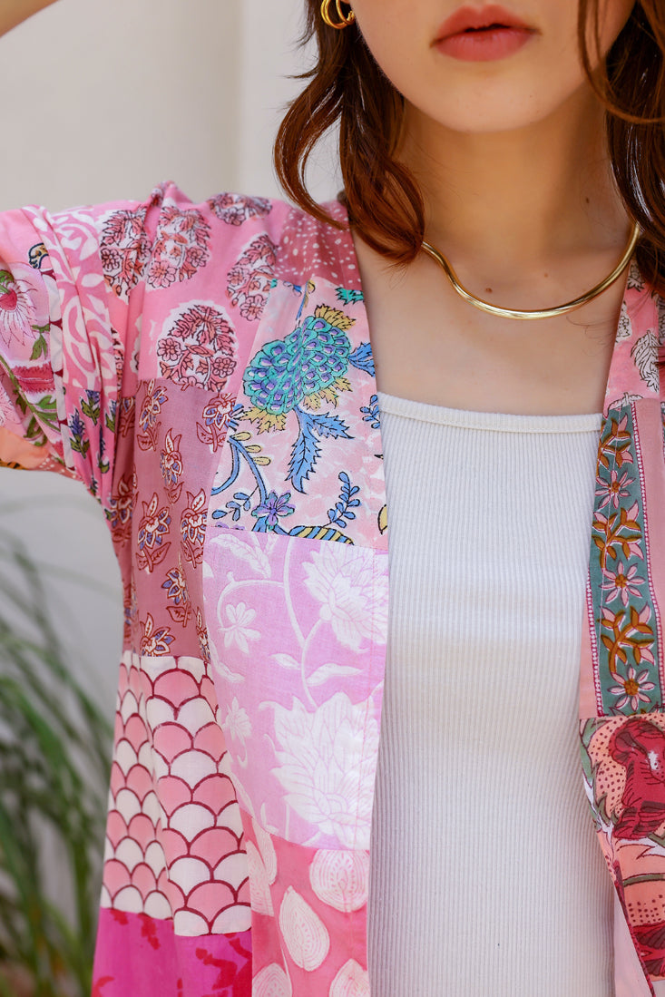 Midge - Upcycled Open Jacket