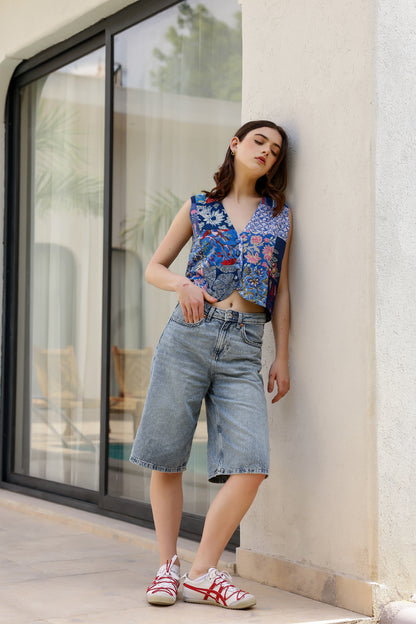 Rosa - Upcycled Vest