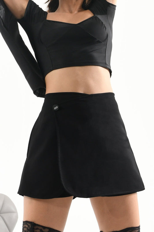 Beeglee - Black Secretary Skorts