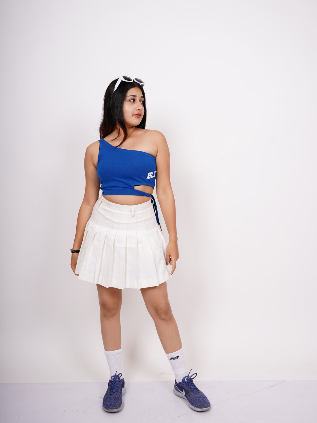 Burger Bae - White Tennis Skirt
