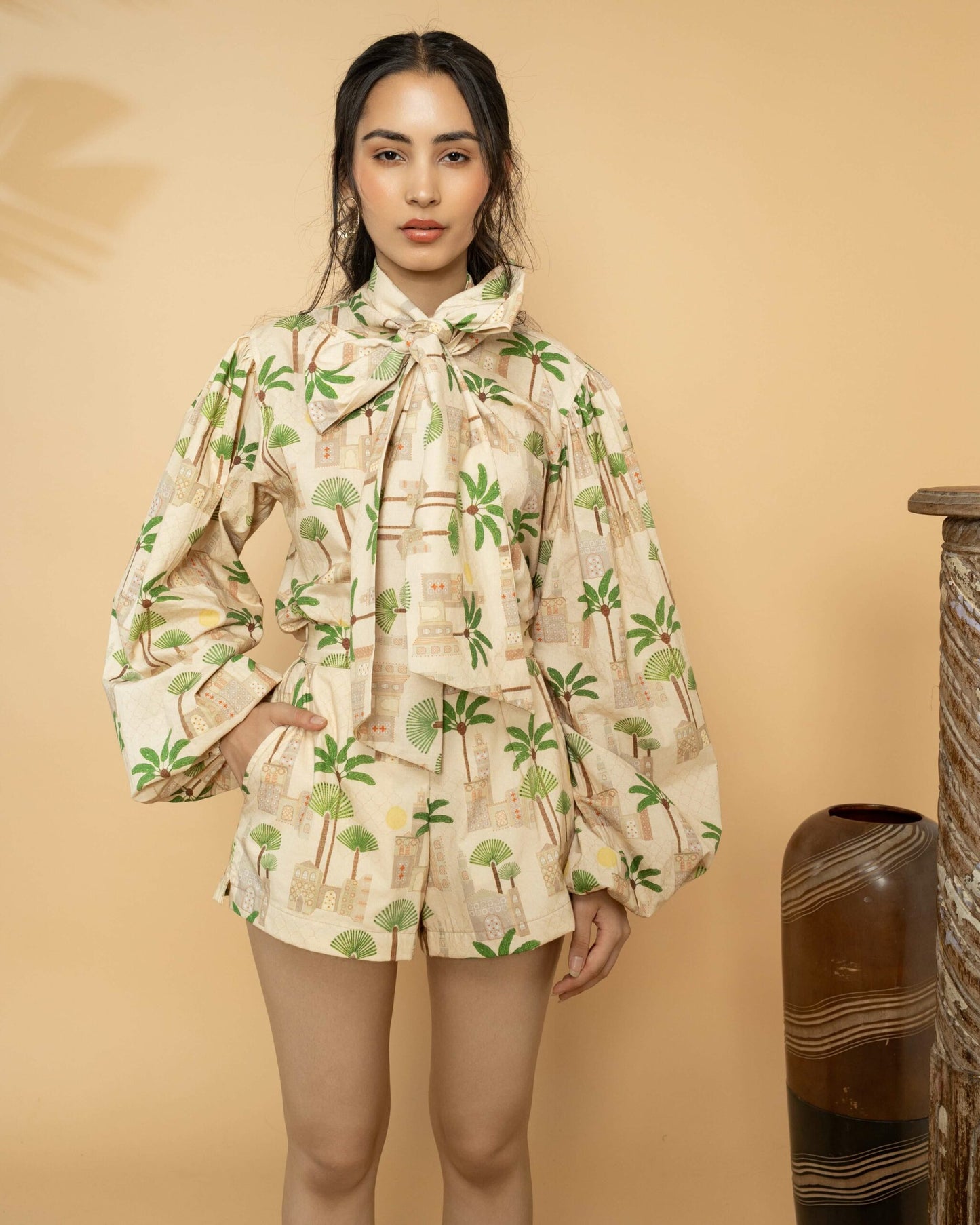 Arabellaa - Amira Blouse Beige