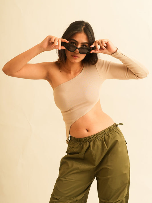 Burger Bae - Naomi One Shoulder