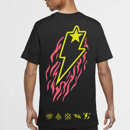 Supervek - Blazing Star Graphic Loose-Fit T-Shirt
