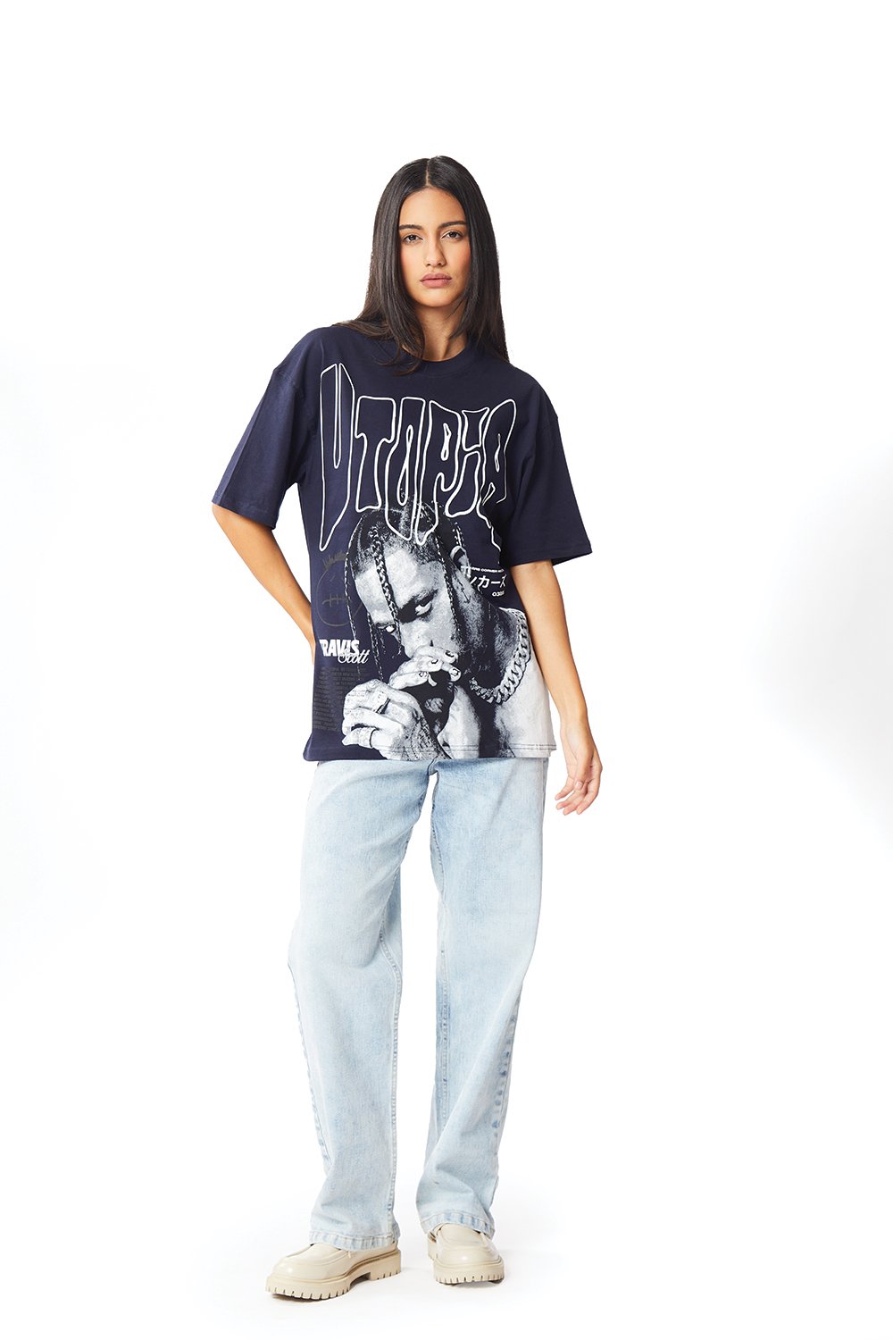 BONKERS CORNER - Utopia Oversized T-Shirt