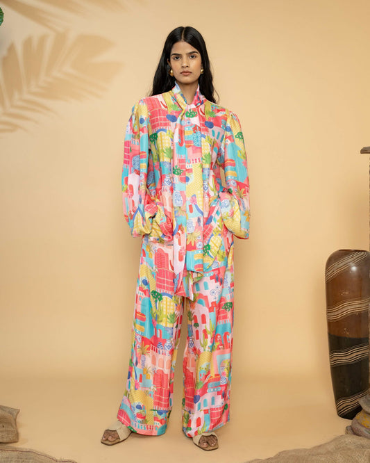 Arabellaa - Amira Blouse Pink