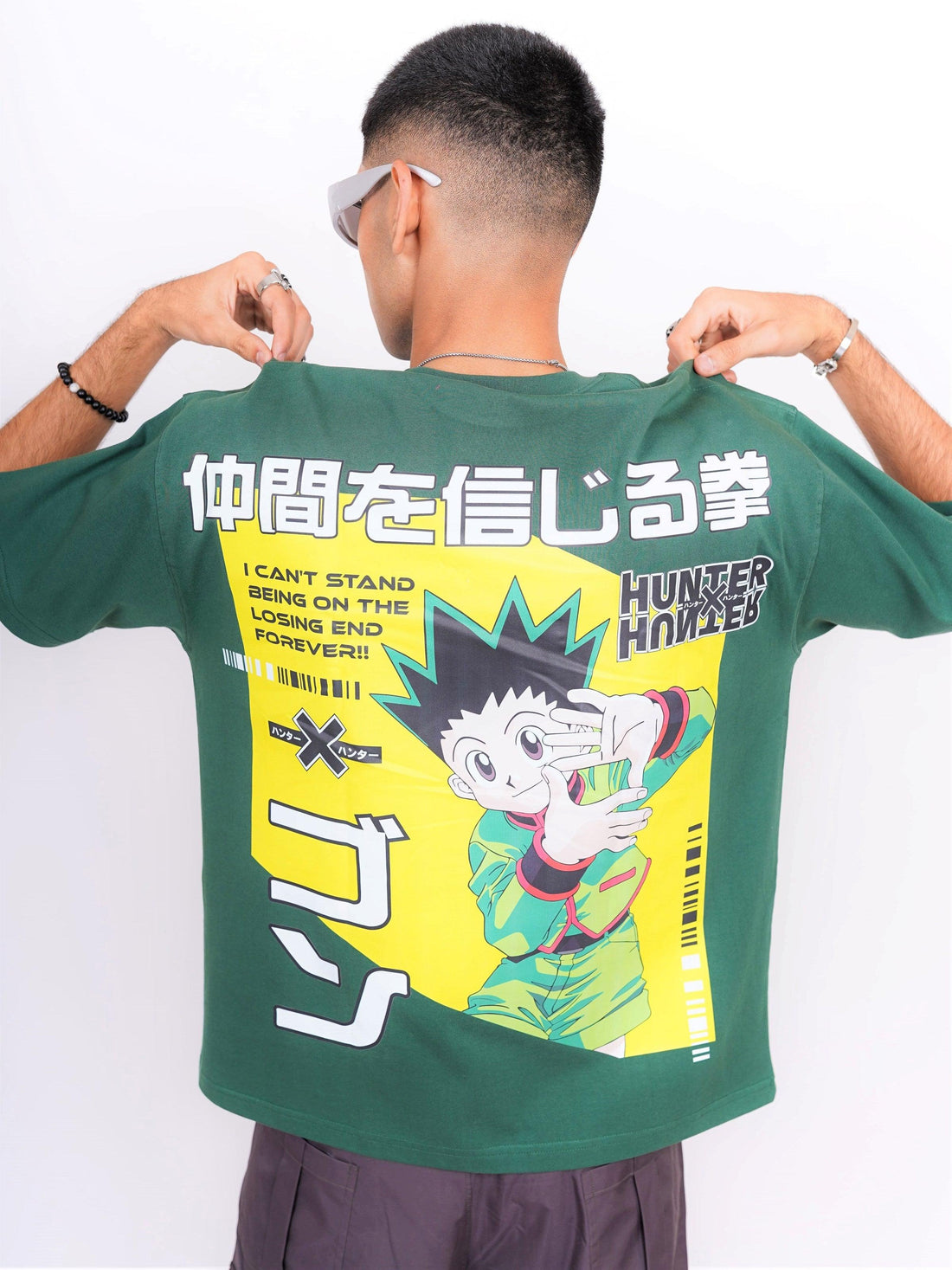 Burger Bae - Gon Freecss : Hunter X Hunter Drop Sleeved Tee For Men And Women