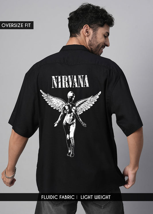 Pronk - Utero Nirvana Mens Fluidic Oversized Shirt