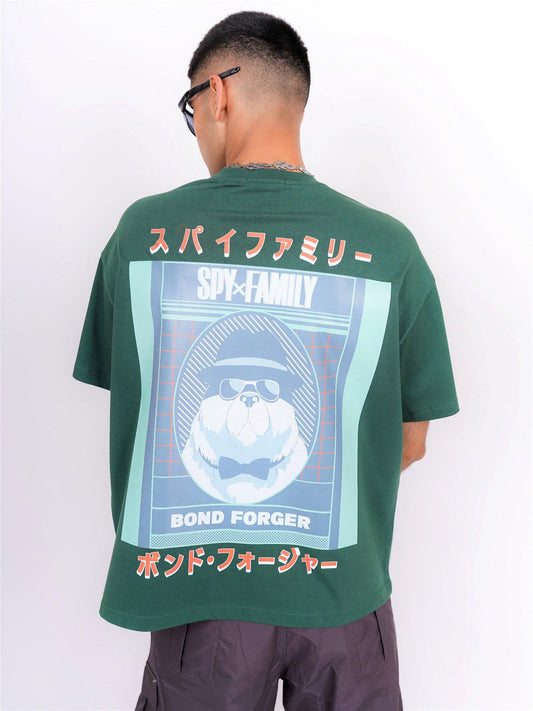 Burger Bae - Spy X Family: Bond Forger Drop:Sleeved Tee For Men And Women