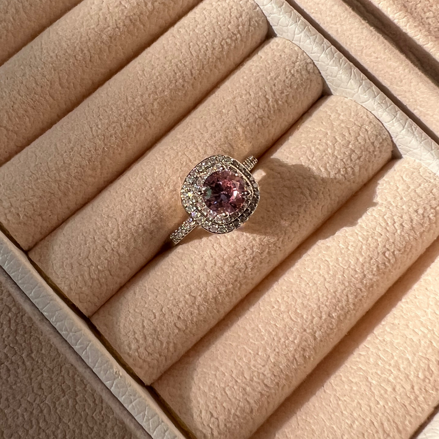 Sophisticated Pink Ring