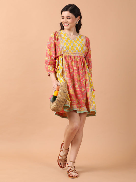 UNTUNG - Sunflower dress