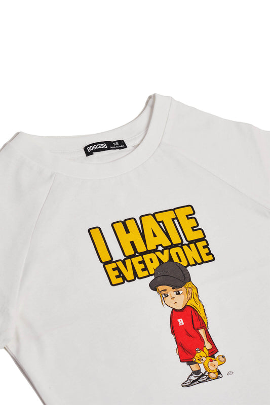 BONKERS CORNER - I Hate Everyone Baby Tee
