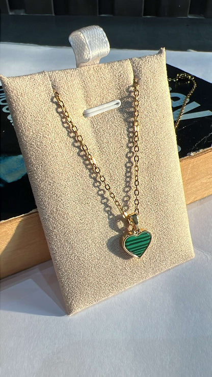 Piper emerald neckpiece