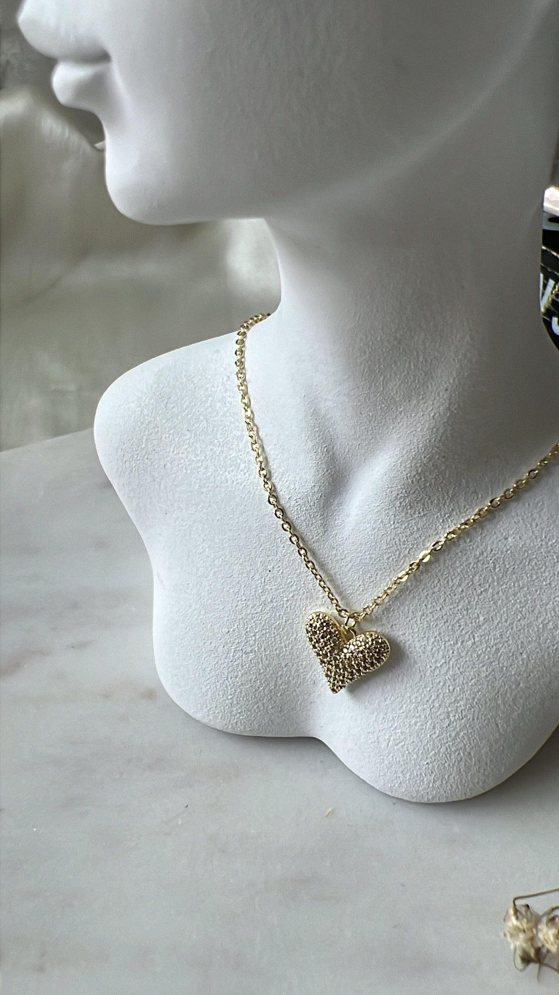 Clares Heart Neckpiece