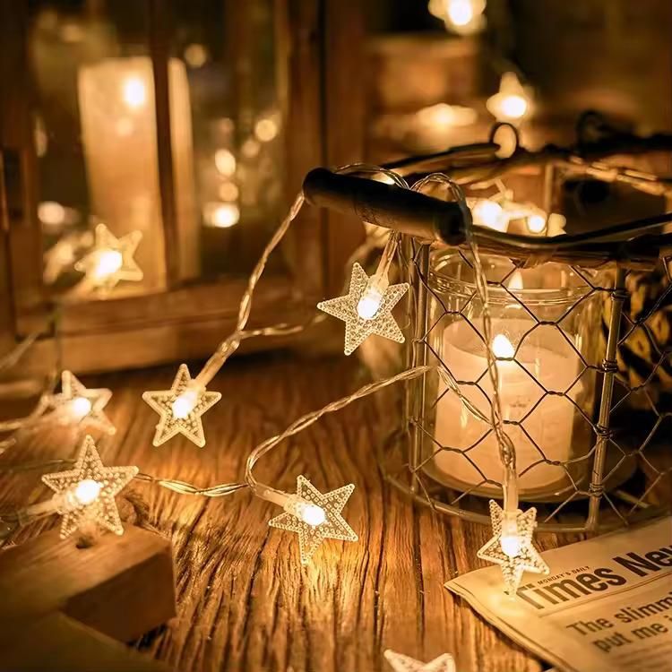 Serial String Star Lights for Decoration – Shoppers Point India