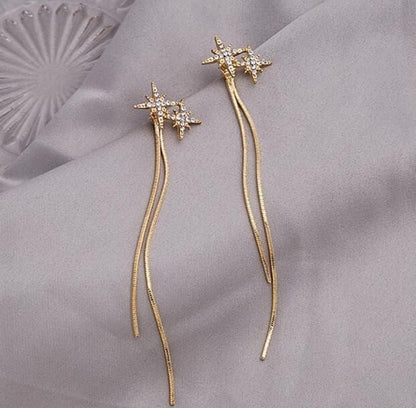 Stars Chain Earrings