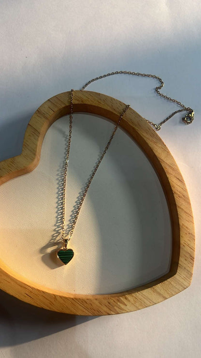 Piper emerald neckpiece