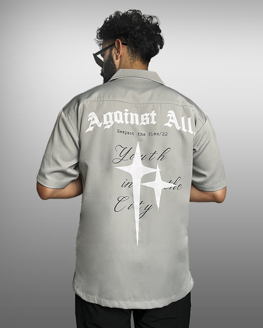 WHAT THE FLEX - Against All Bowling Shirt