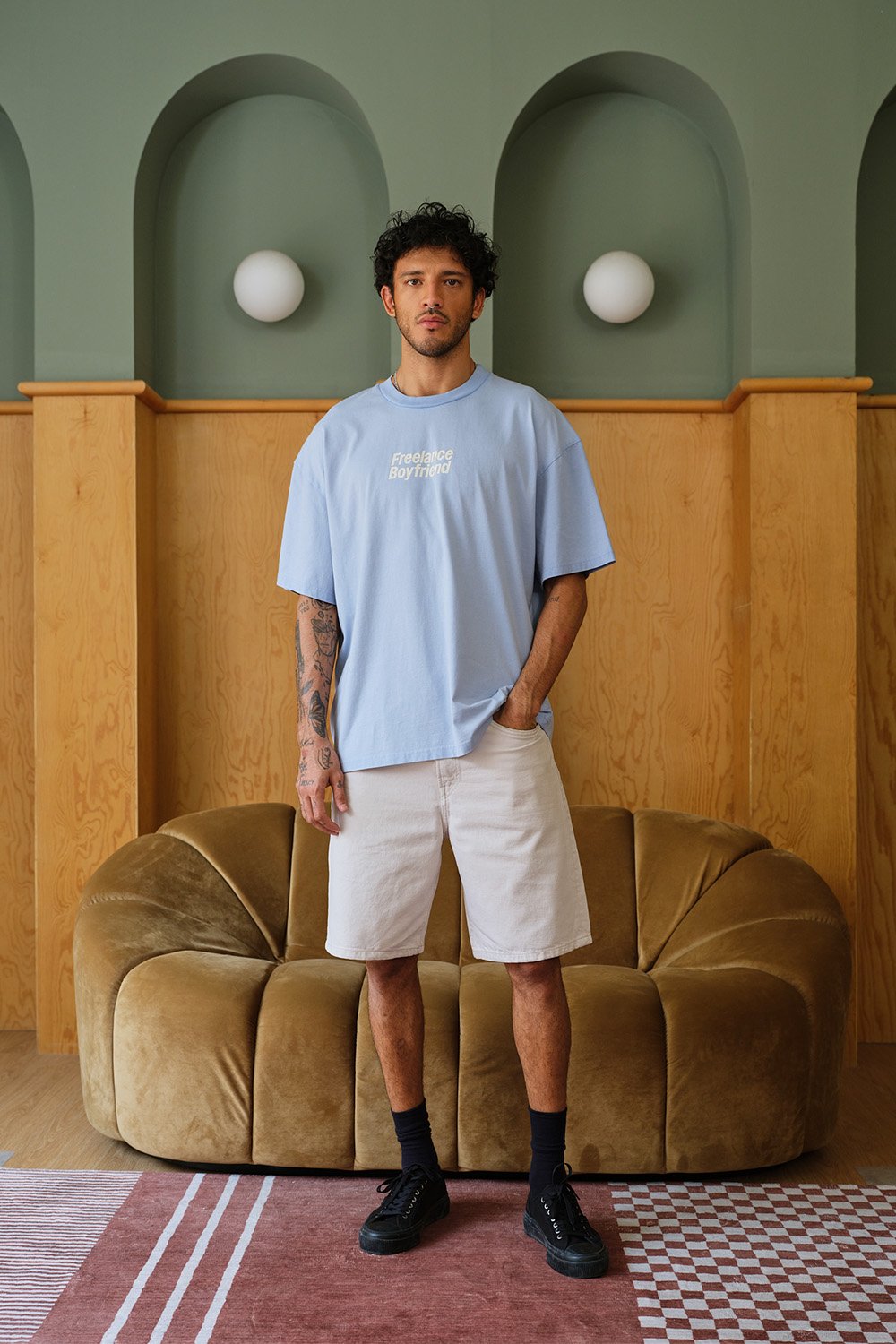 BONKERS CORNER - Freelance Boyfriend Oversized T-Shirt