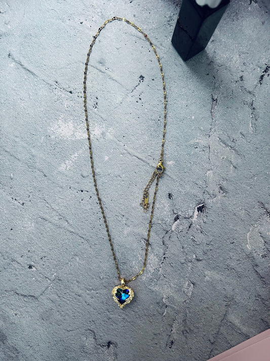 Sapphire Glow Necklace