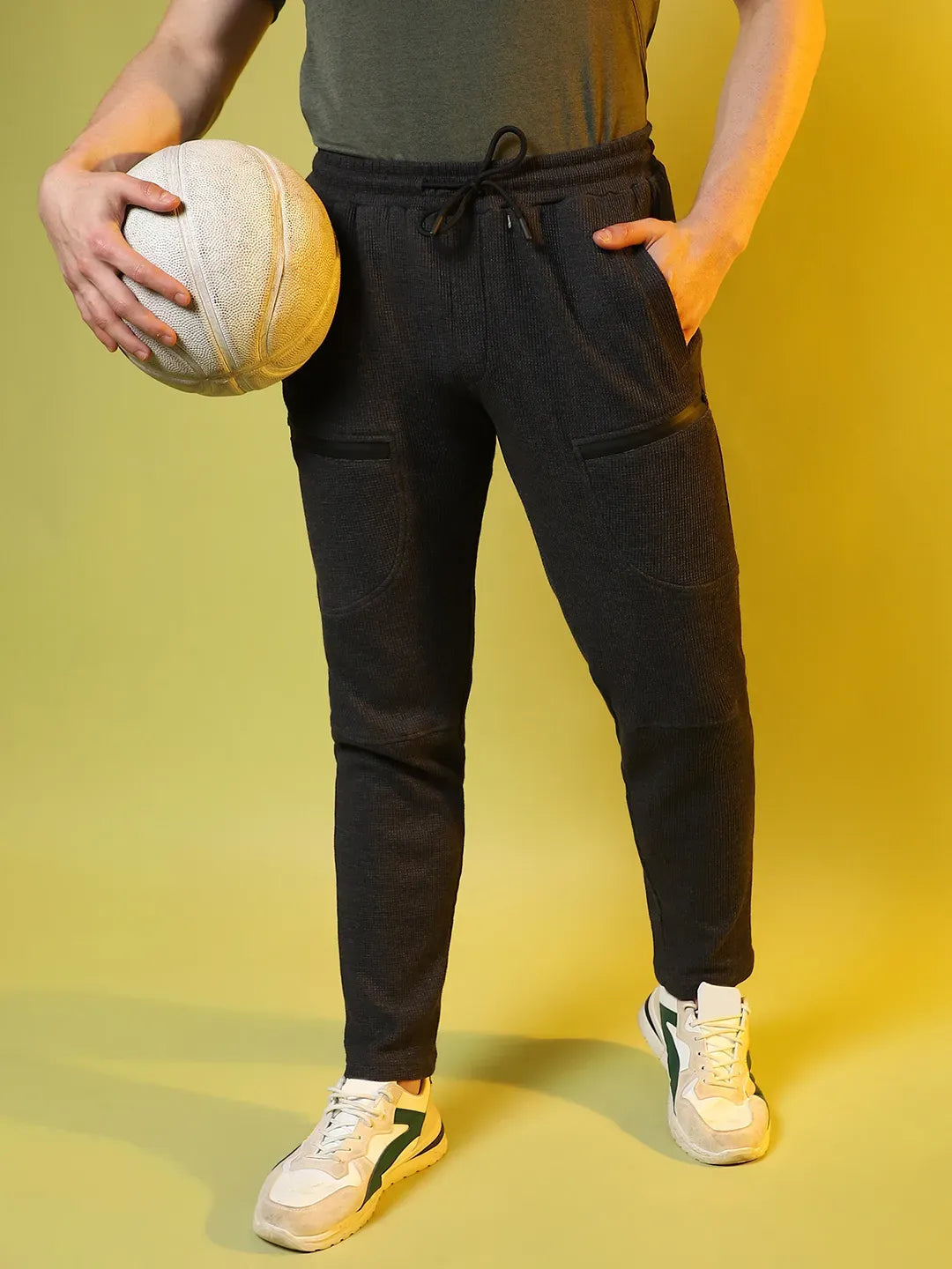 Campus Sutra - Solid Trackpant