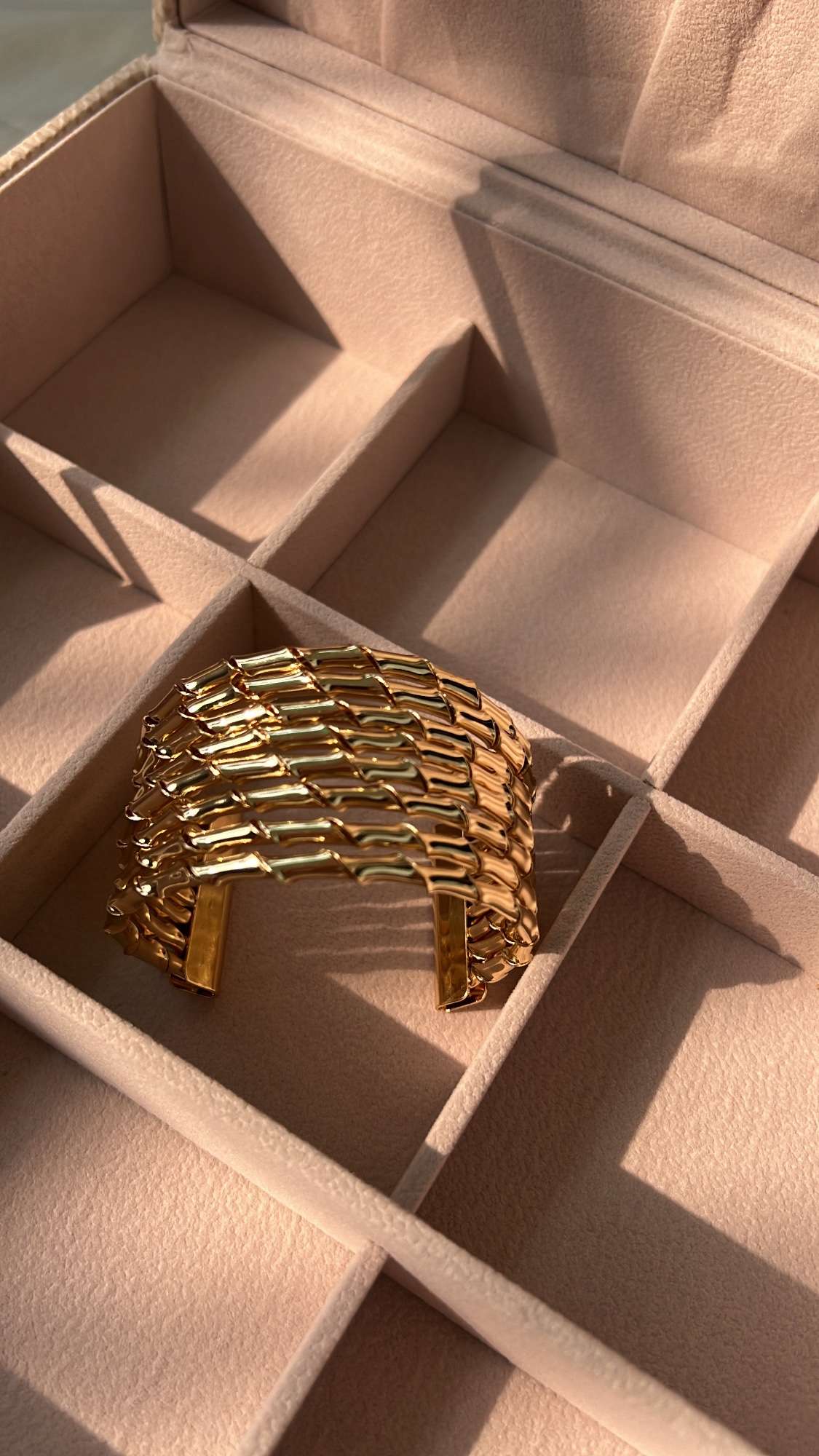 Lainey gold cuff