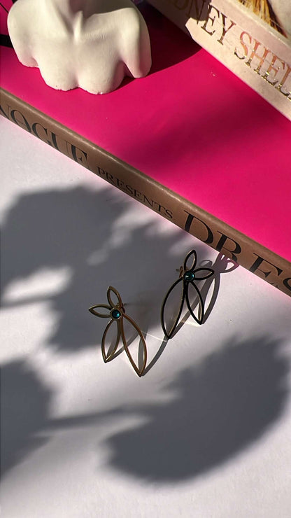 Fleur Flower Studs