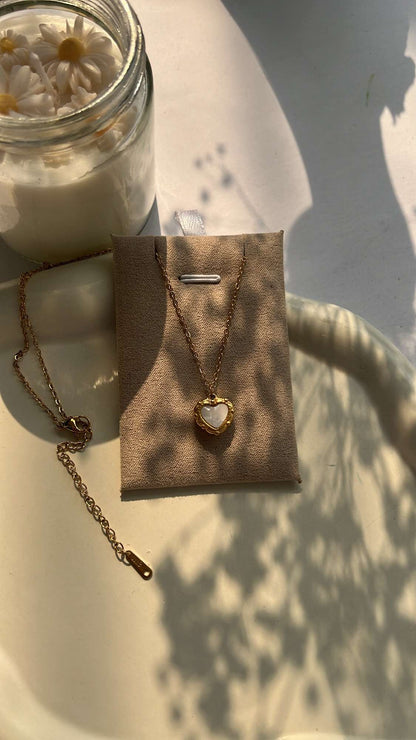 Vintage heart chains