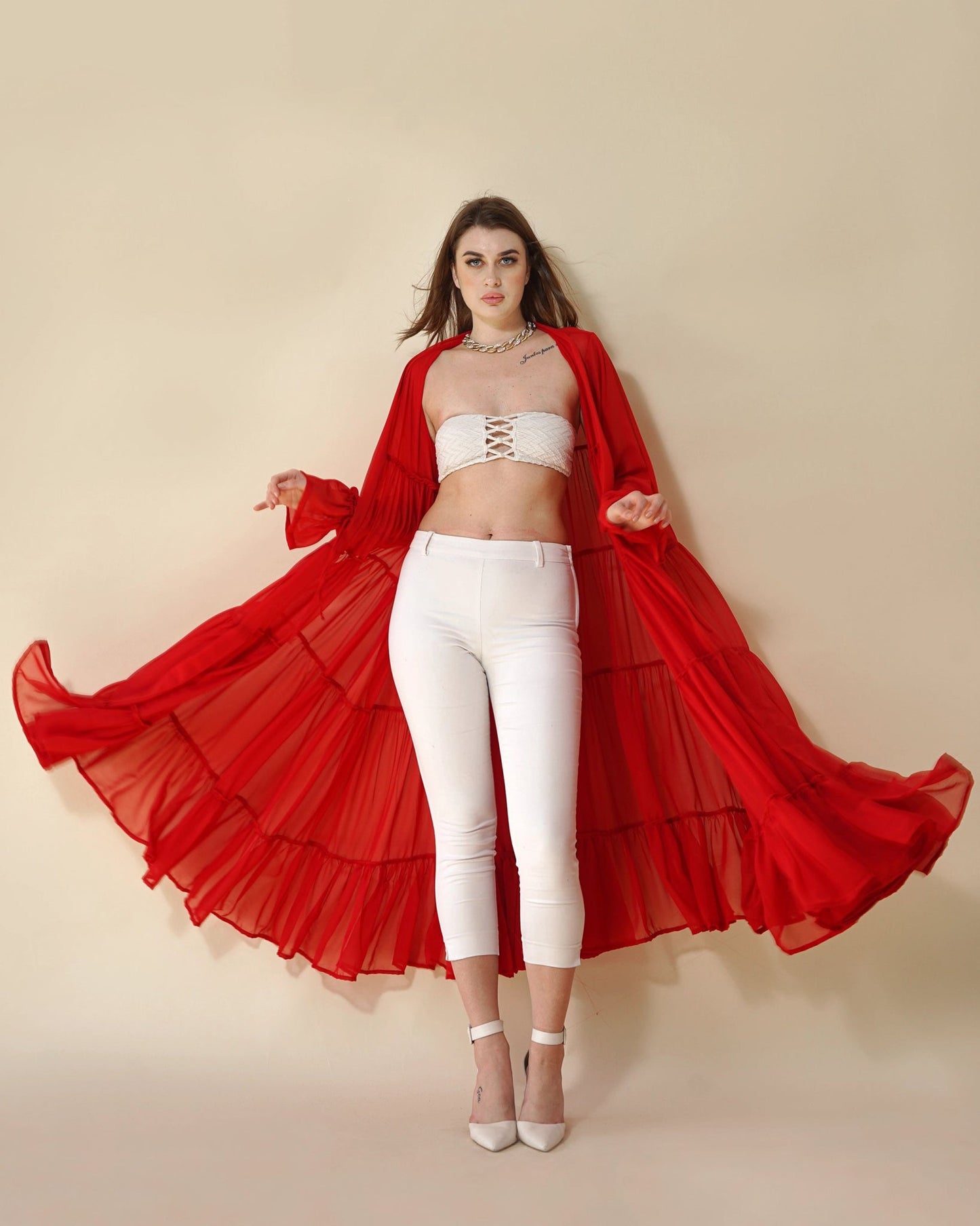 Red Lyla Shrug