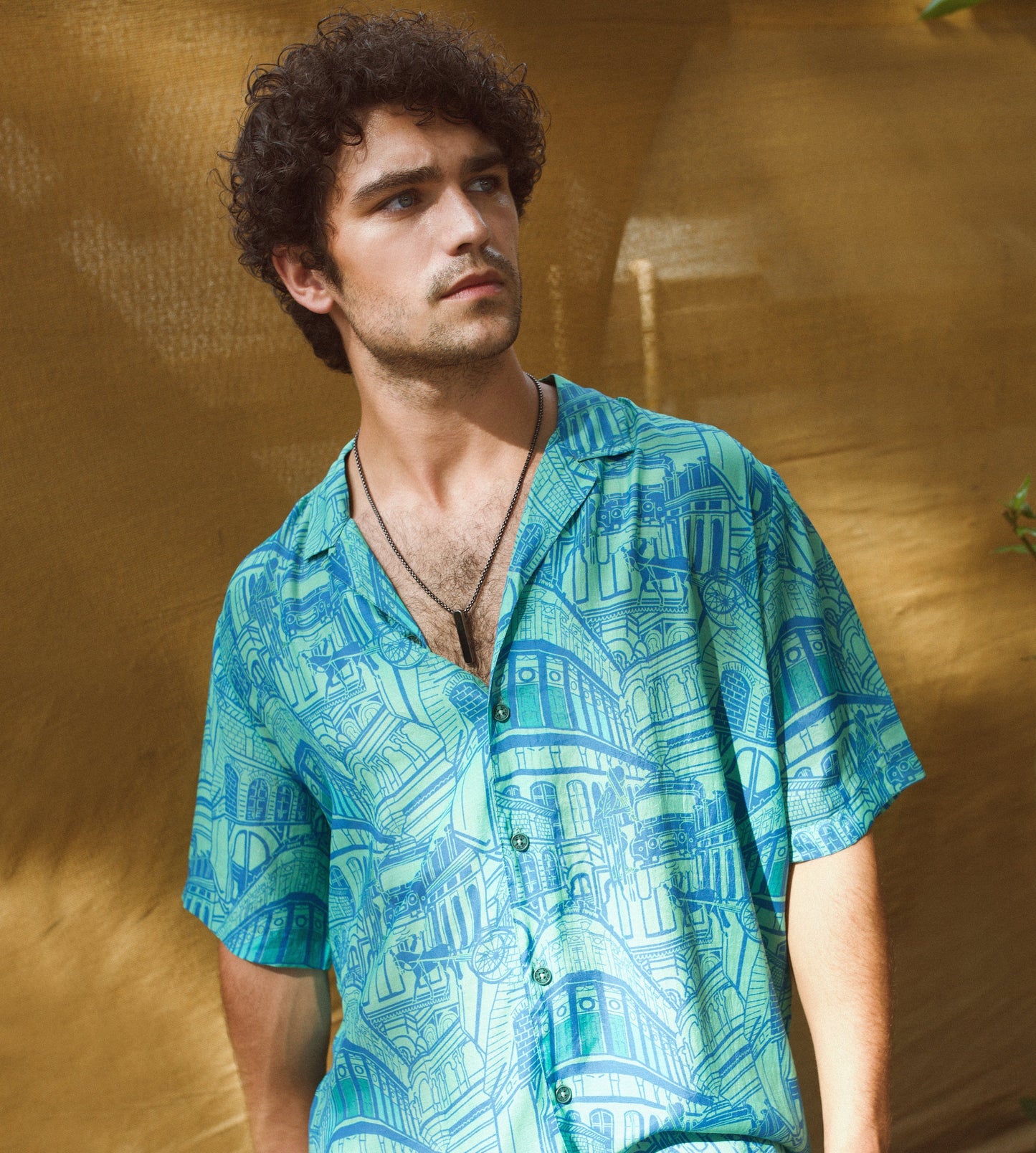 Freesia Green Oversize Shirt