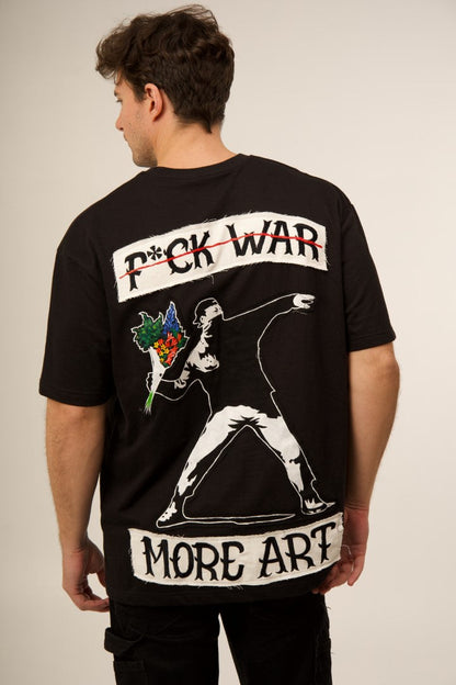 Banksy 'Fuck War, More Art'