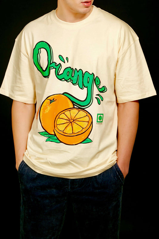 Orange Oversized T-Shirt