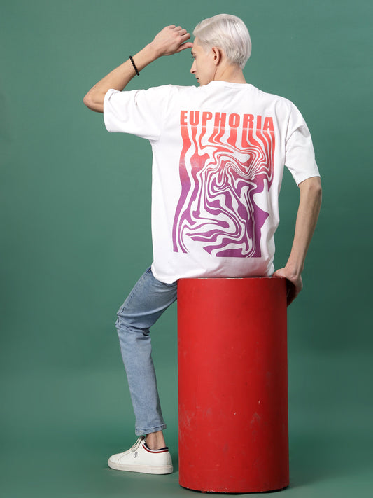 Modern Comfort  Jersey Oversized Printed T-Shirt