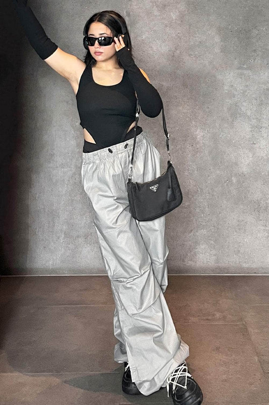 Beeglee - Cool Grey Destoy Utility Pants