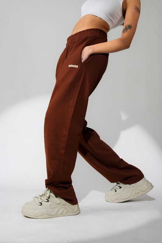 Burger Bae - Irish Track Pants (Mid Raise BAGGY FIT) For Men And Women