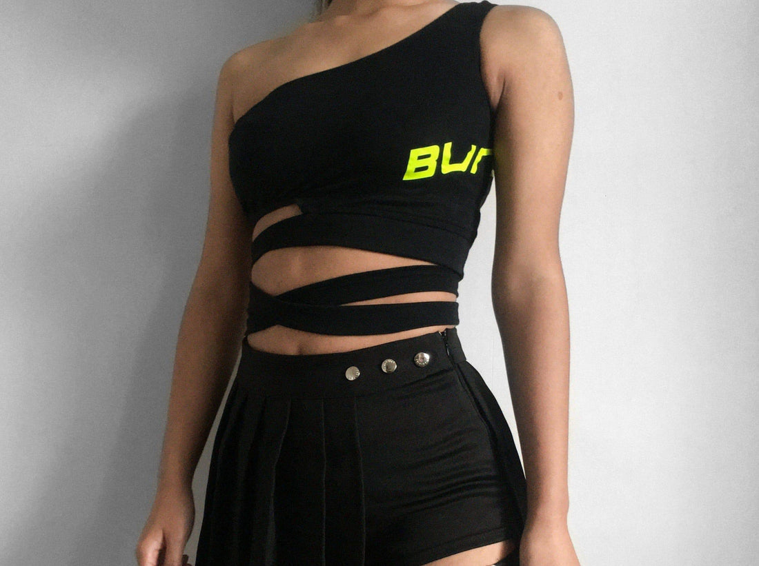 Burger Bae - One Shoulder Top