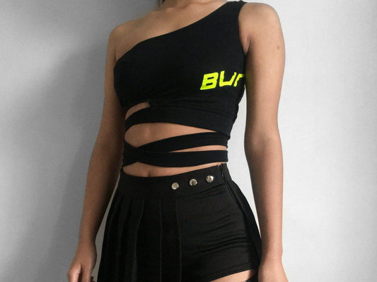 Burger Bae - One Shoulder Top