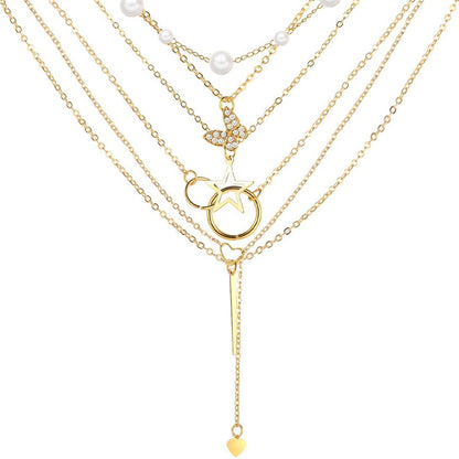 Harmony Ensemble Gold-Plated Necklace Set