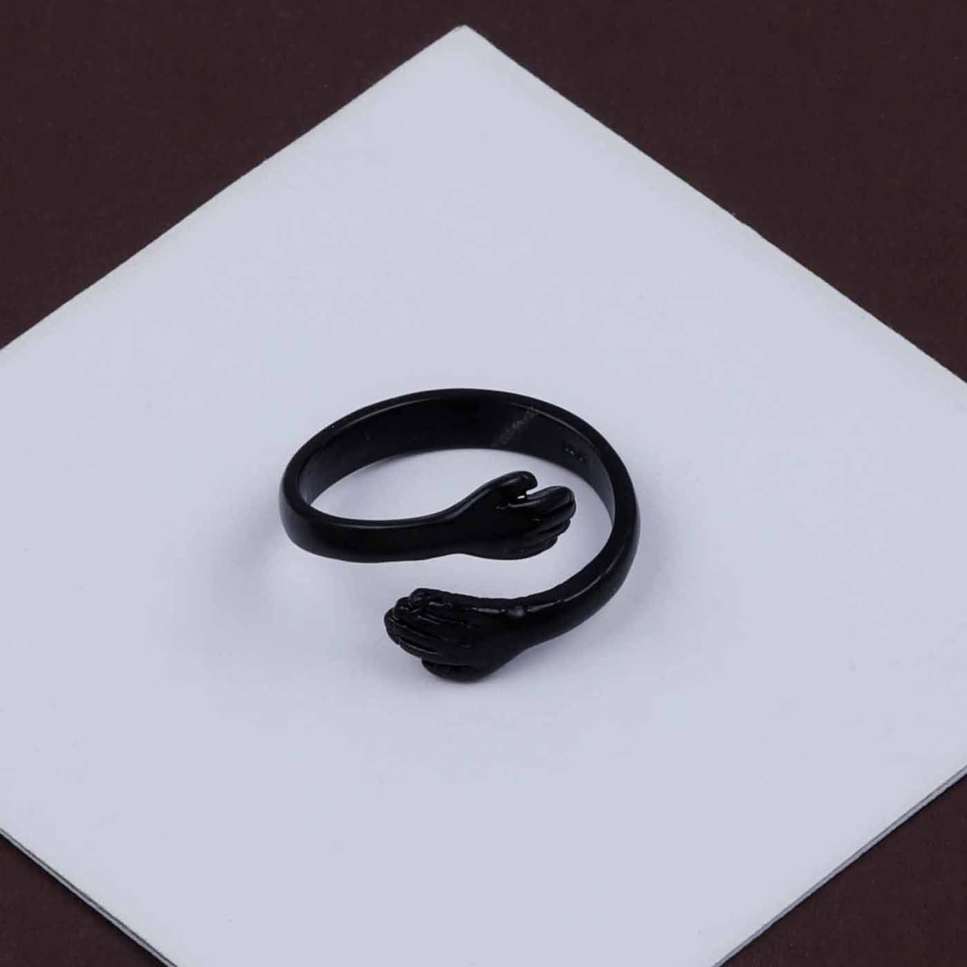 Adjustable HUG Ring – A luxurious masterpiece of weighty opulence, impeccably crafted for a connoisseur's touch, with 150g of sheer elegance. Elevate your style with this unique and adjustable jewel, where luxury meets personalization in the epitome of high-end adornment.